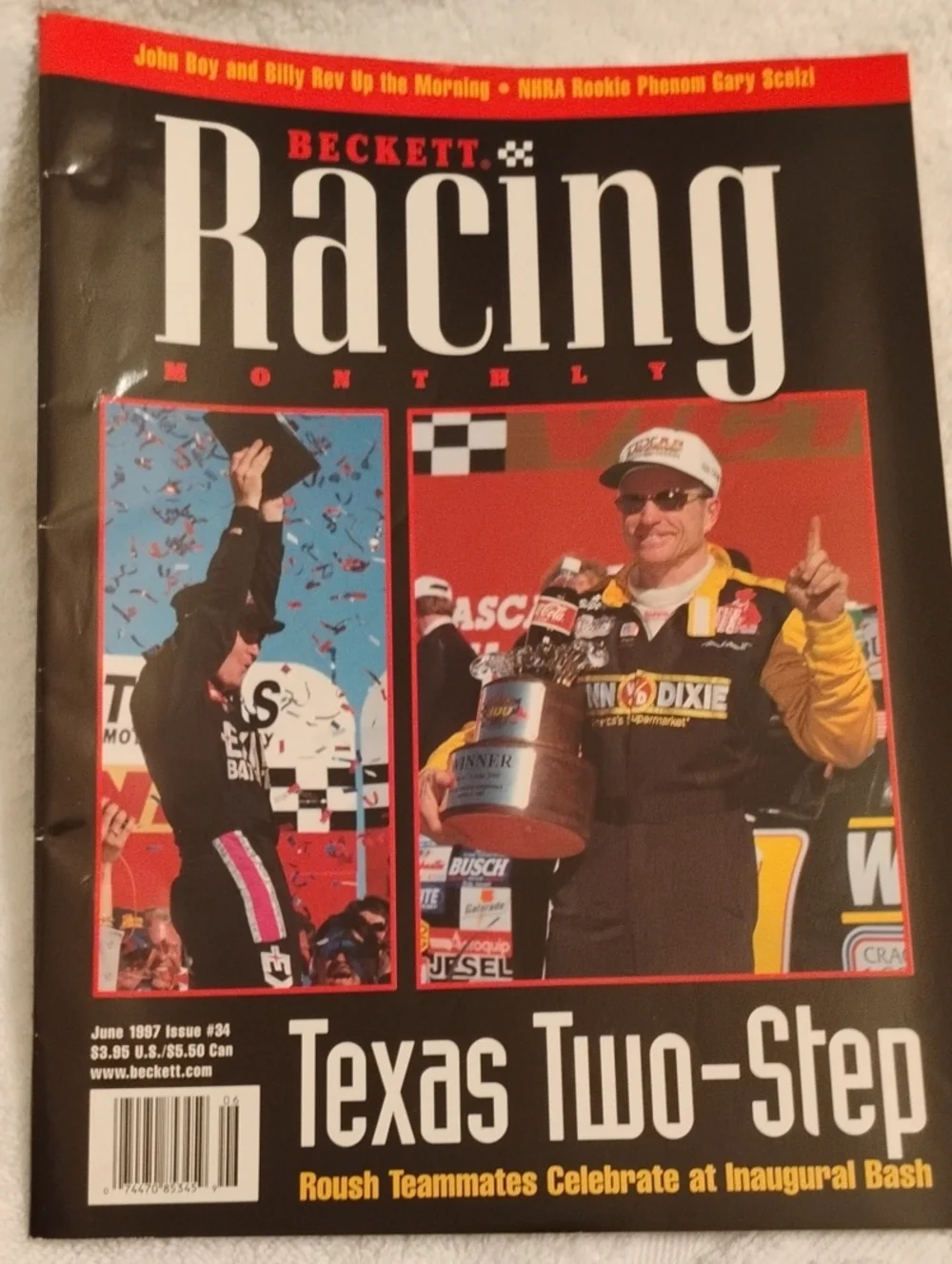 Magazine- Beckett Racing June 1997